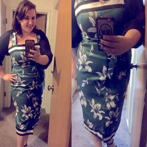Eshakti Green Lily Dress